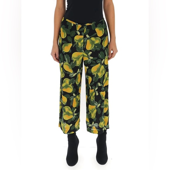 NWT Marc Jacobs Redux Grunge Collection Printed Cropped Trousers